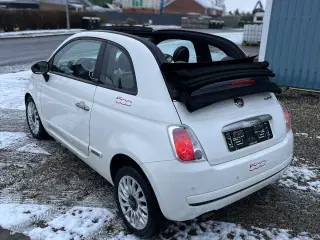 Fiat 500C-Lav Kilomtertal