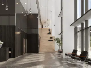 Kontorer med fleksibel indretning og mulighed for sammenlægning