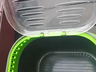 Guldhamsterbur med tilbehør