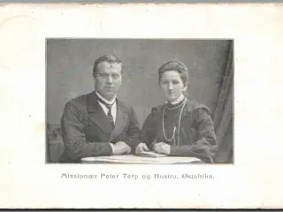 Missionær Peter Terp og Hustru - Østafrika - Missioner  - Brugt