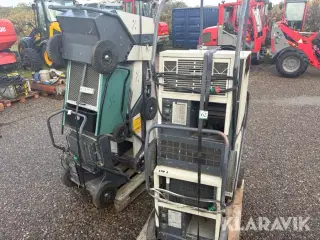 Affugtere Dantherm CDT 35, CDT 35S, VDC1100 og VD 1800
