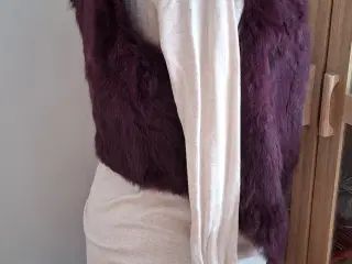 Kaninpels vest