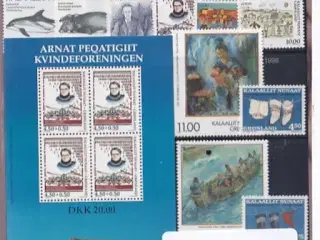 Grønland - 1998 Frimærker Komplet - Postfrisk