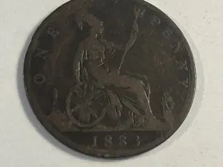 One Penny 1883 England