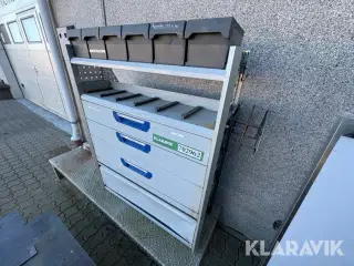 Værktøjsreol Sortimo