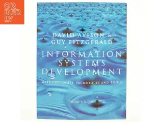 Information systems development : methodologies, techniques, and tools (Bog)