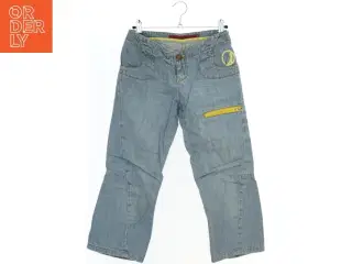 Børnejeans med gul lynlåsdetalje fra Levis (str. 152)