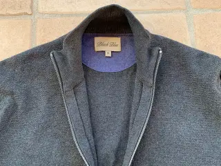 Herre cardigan fra Black Blue str. xl i mørkegrå