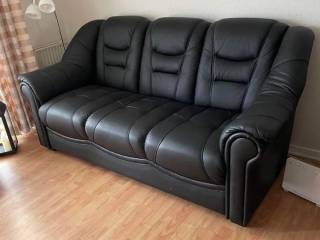 3-personers lædersofa