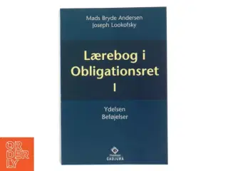 Lærebog i obligationsret. Bind 1, Ydelsen, beføjelser (Bog)