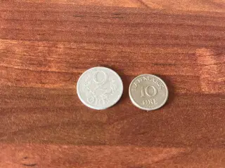 2 øre og 10 øre