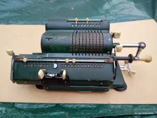 Gammel Regnemaskine Schubert DRV