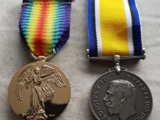 George V Medaljer for deltagelse i 1. verdenskrig