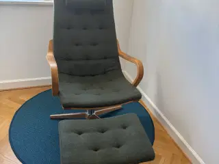 Conform Life lænestol med skammel