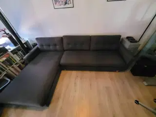 Sofa, Bredde: 274 cm, Længde: 75 cm, chaiselong