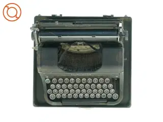 Vintage Underwood skrivemaskine med etui fra Underwood (str. 33 x 14 cm)