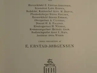 hirschsprungs havebog, red. af e. erstad-jørgensen