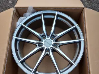 Nye 19" alufælge 5x120 ink nye dæk Tpms Dot 2025