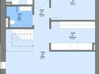 3 værelses hus/villa på 108 m2, Tarm, Ringkøbing