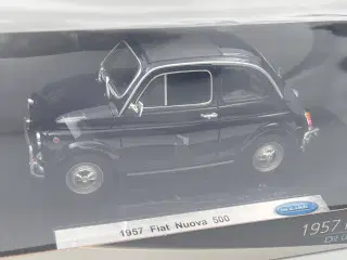 1957 Fiat Nuova 500 1:18  Sjælden Fiat 500 model