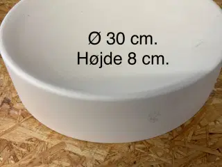 3 Keramiske forme Ø30 cm