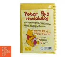 Peter Plys venskabsbog fra Disney (str. 22 x. 17 cm)