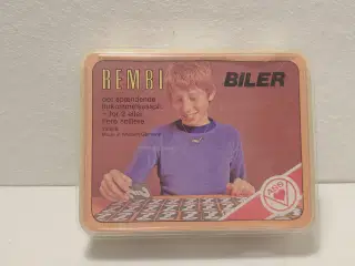 Rembi biler. Huskekort fra ASS nr 7535B. Komplet.