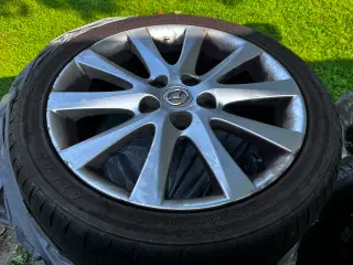 Sommerdæk med alufælge 215/45 R17