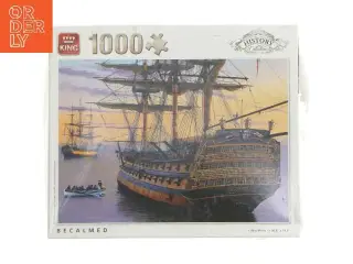 Puslespil med 1000 brikker af et historisk skib fra King (str. 1000 brikker cm)