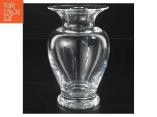 Glasvase (Ø 10 cm højde 16 cm)