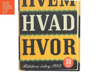 Hvem Hvad Hvor (Bog)