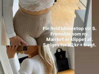 10 toppe/bluser str S. Tag dem alle for 450 kr. 