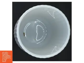 Hvid vase (str. 20 x ø 11 cm)