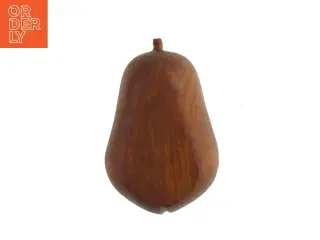 Pæreformet Teak Træskål (str. 19 cm)