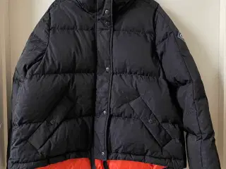 Gant dunjakke logo-print