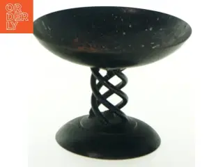 Metalfad med spiralformet base (str. Ø 15 cm)