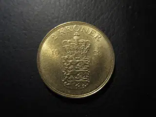 2 kroner 1958 unc kv.0