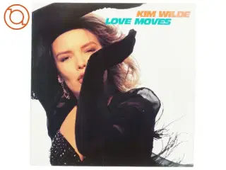 Lp plade kim wilde love moves fra Mca Records (str. 31 x 31 cm)