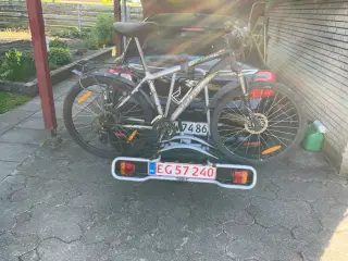 Cykelholder til 2 cykler