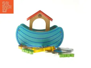 Trælegetøj - Noahs Ark fra Fætter BR (str. 24,5x16 cm)