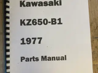 Kawasaki kz-650 b1 1977 manual