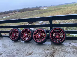 Fine fælge med dæk