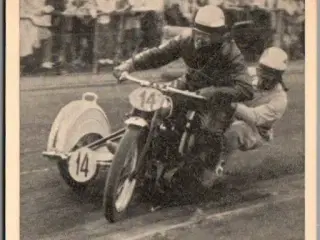 Motorcykel - Hans Th. Jacobsen - Ubrugt - Limrest !