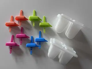 Lickety Sip forme til hjemmelavet is, 2x 4 stk.