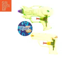 To vandpistoler fra Super Water Fun (str. 14 cm og 11 cm)