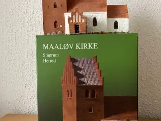Trip Trap modelhus Måløv Kirke