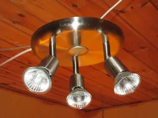 Lampe m/ 3 spot