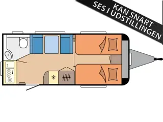 2026 - Hobby De Luxe 460   2026 Hobby De Luxe 460 SL DK LINE - se den senere hos Camping-Specialisten.dk