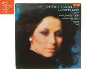 Tina Charles LP album &#39;I Love To Love&#39; fra CBS