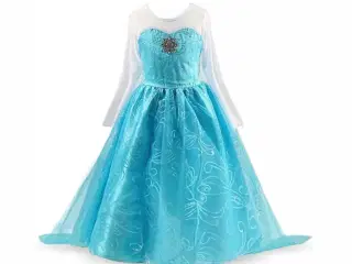 Frost kjole str. 104 med Elsa udklædning festkjole